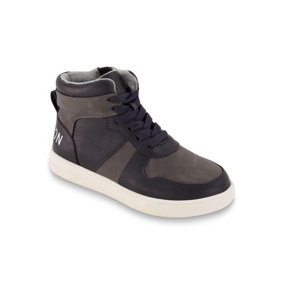 Reaction Kenneth Cole Navy and Grey High‎ Tops Size 1 - Picture 1 of 7